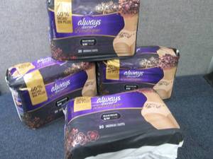 lot 10 image: 4- 20 ct Always Discreet Boutique M...