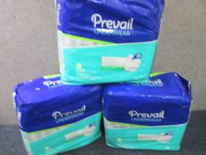 lot 26 image: 3- 12ct Prevail Underwear 2XL...