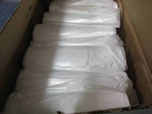 lot 68 image: Case of Can Liners 500 ct 33 Gallon...