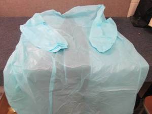 lot 93 image: Case of 120 Blue Disposable Waterpr...