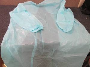 lot 94 image: Case of 120 Blue Disposable Waterpr...