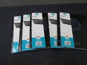 lot 143 image: 5 Monthly Planners...