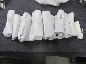 lot 171 image: 15pk-10 yards 18 inch Elastic...