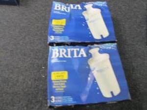 lot 180 image: 2- 3pks Brita Filters...