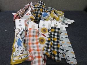lot 184 image: Large Lot of Assorted Fall Bandanas...