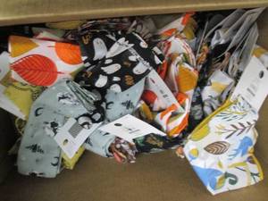 lot 185 image: Large Lot of Assorted Fall Bandanas...