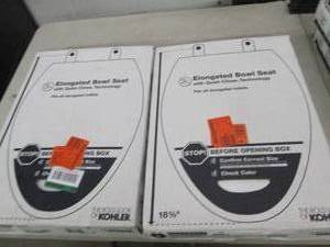 lot 16 image: 2 kohler Stonewood Quiet-Close Elon...