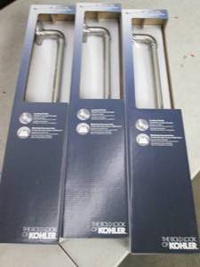 lot 30 image: 3 kohler worth towel bars ...