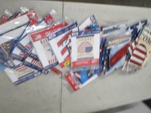 lot 44 image: lot of small flags ...