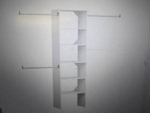 lot 110 image: Style 84 in. W - 120 in. W White W...