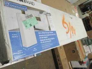 lot 111 image: closetmaid dimensions 36 inch wide...
