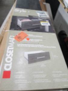 lot 123 image: style 24.8 inch modern drawer ...