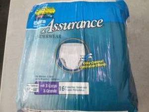 lot 137 image: assurance underware x-large 16 qty ...