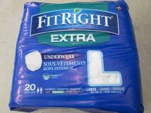 lot 146 image: fitright extra underwear large qty...