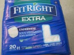 lot 147 image: fitright extra underwear large qty...