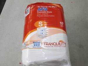 lot 151 image: all through the night disposable br...