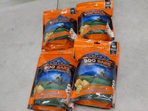 lot 157 image: 4 packs of blue boo treats baked wi...