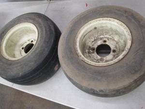 lot 165 image: snowmobile trailer tires ...