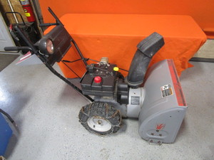 lot 3 image: Yard Machines 26 Snowblower
