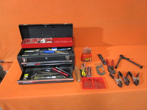 lot 32 image: Misc. Tools & Toolbox