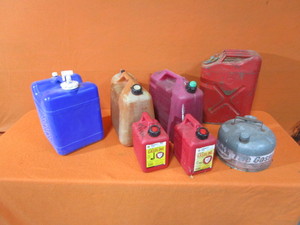 lot 75 image: Gas Cans & Jugs