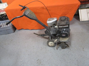 lot 66 image: 24 Craftsman Tiller