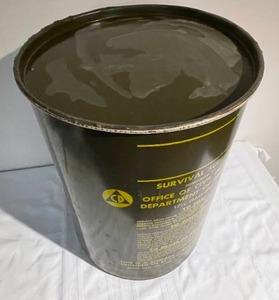 lot 32 image: Vintage Reehm-C Survival Tin from 1963