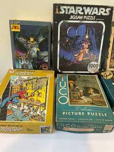 lot 91 image: Vintage Puzzles