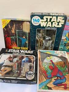 lot 100 image: Vintage Puzzles