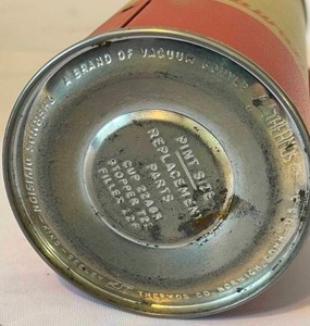 lot 115 image: Vintage Metal Thermos Brand Lunch Box With Thermos