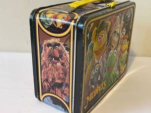 lot 148 image: Metal Muppets Lunch Box With Thermos