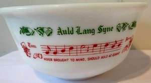 lot 161 image: Vintage Gay Holiday Sip and Sing 7 Piece Tom and Jerry Set