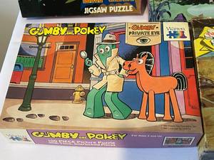 lot 168 image: Vintage Puzzles