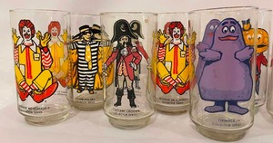 lot 192 image: 11 Vintage McDonalds Glasses