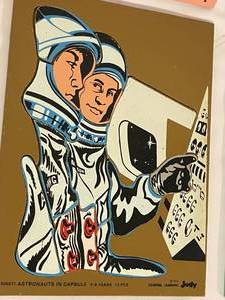 lot 203 image: (4) 1970s Judys Instructo Wooden Puzzles