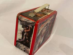 lot 217 image: Indiana Jones Metal Lunch Box