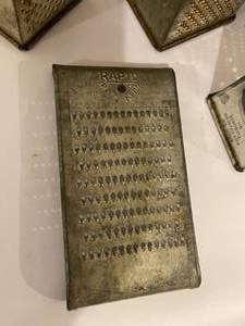 lot 223 image: Large Lot of Vintage Graters