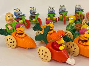 lot 231 image: Large Lot of Collectible Plastic Muppet Toys