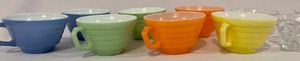 lot 235 image: Vintage Punch Glasses