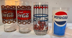 lot 335 image: Soda Glassware Lot