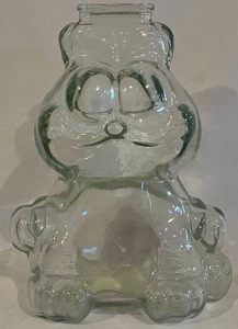 lot 385 image: Garfield Glass Bank and Six 1970s Glasses