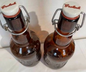 lot 390 image: Beer Themed Glasses and Pitcher