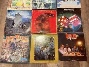 lot 419 image: Vintage Rock Albums including Neil Diamond, Alice Cooper, Dire Straits, Grand Funk & More