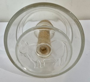 lot 432 image: Vintage Cow Themed Butter Mold