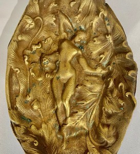 lot 431 image: Chiparus Art Deco Group Lady with Goats
