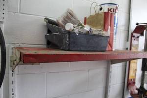 Metal Wall Mount Shelving Unit