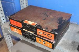 Lot of (2) Metal Parts Organizer Storage Boxes  - Fiber,Nylon,Copper & Aluminum Drain Plugs Gaskets
