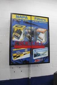 NAPA Wall-Mount Metal Storage Cabinet