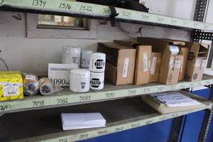 Lot of NAPA Oil Filters and Fuel Filters