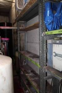 Metal Shelving Unit